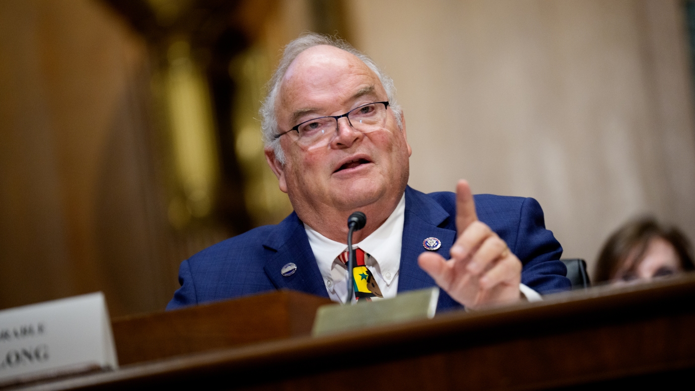 IRS head Billy Long replaced after less than two months : NPR