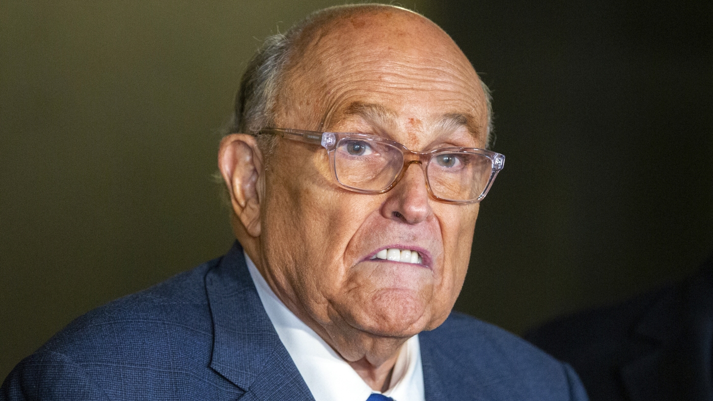 Rudy Giuliani hospitalized after car accident, spokesperson says : NPR