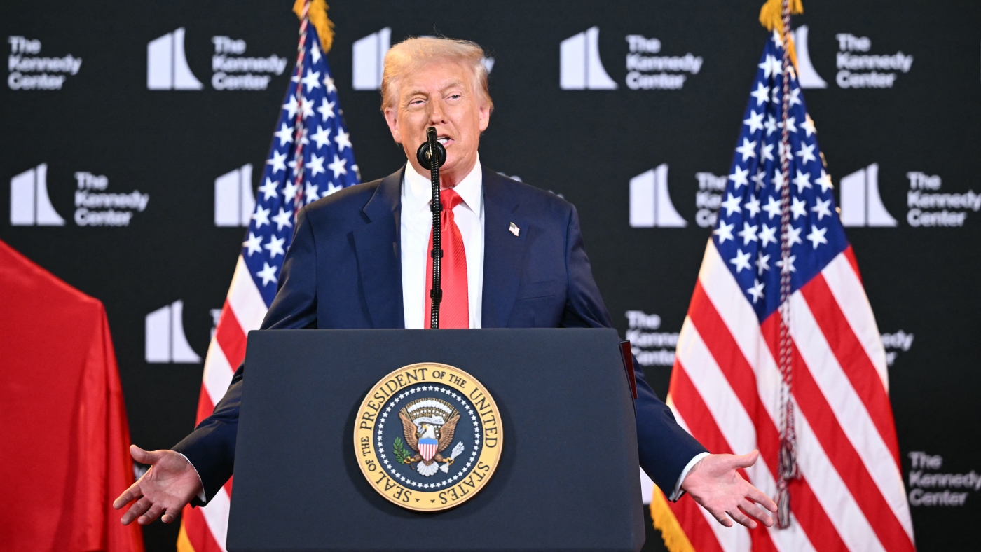 Trump was 'very involved' in Kennedy Center Honorees selection, vetoed 'wokesters' : NPR