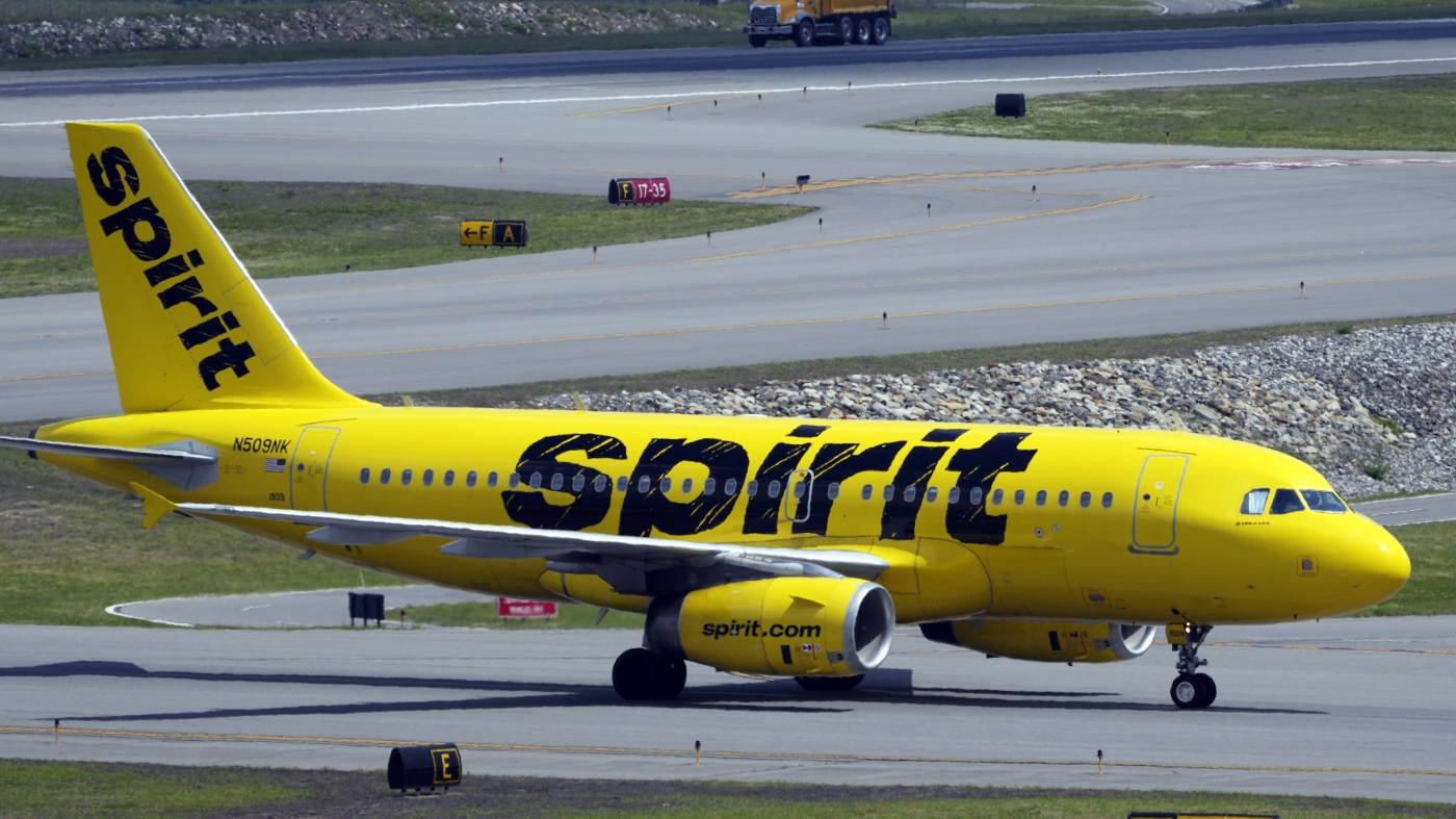 Spirit Airlines files for bankruptcy again : NPR