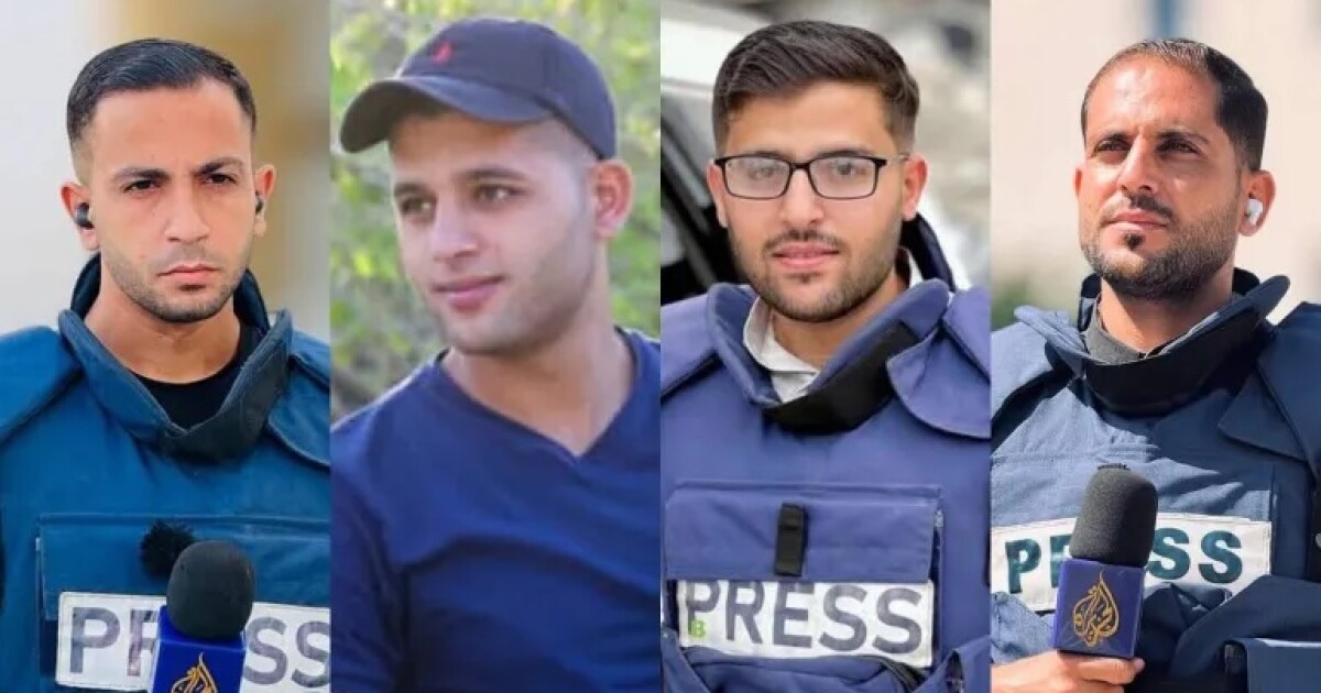 Israeli targeted strike kills journalist Anas al-Sharif and colleagues