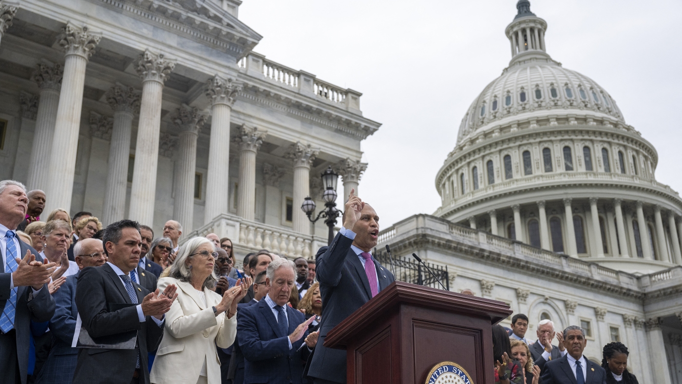 Democrats are unpopular with voters and trying to fix it : NPR