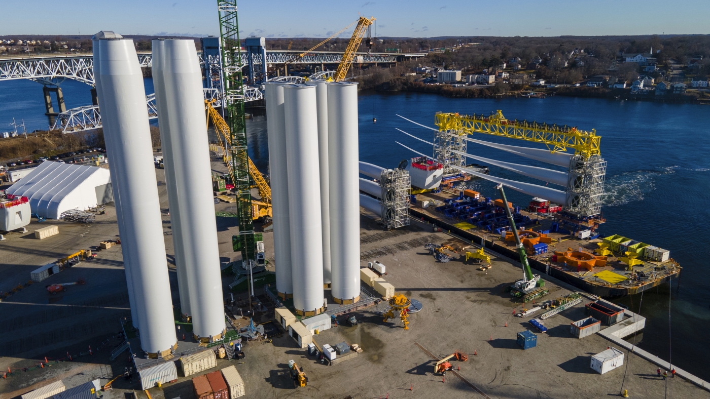 Trump cancels millions in funding for offshore wind projects : NPR