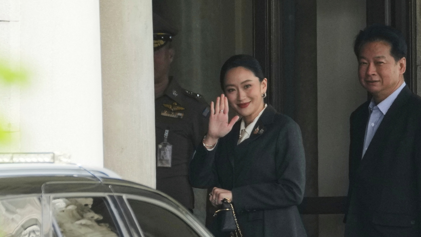 Thai court dismisses prime minister over compromising phone call with Cambodian leader : NPR