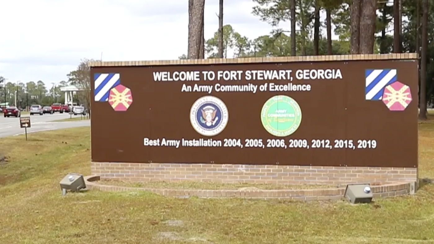 5 soldiers are shot at Georgia's Fort Stewart : NPR