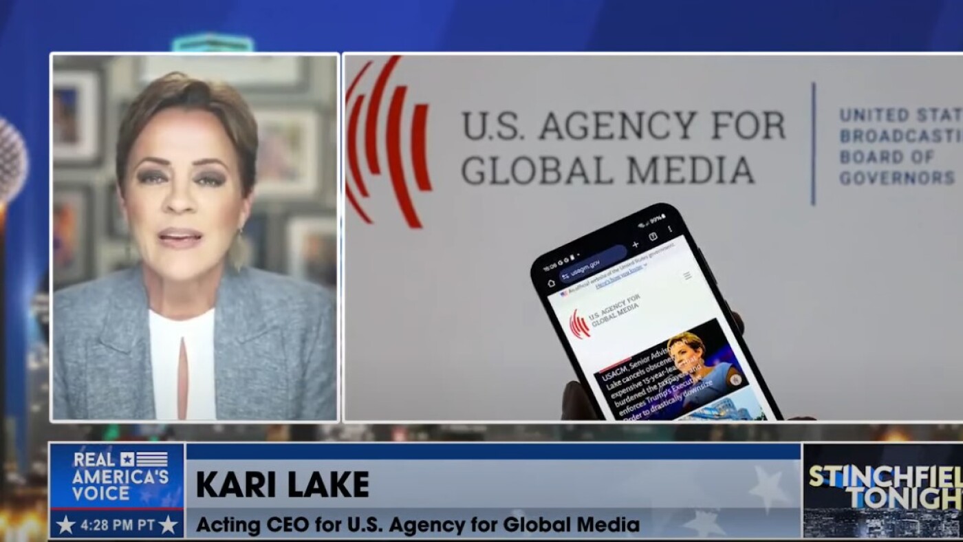 Is Kari Lake a CEO? Her agency said so. The law suggests not : NPR