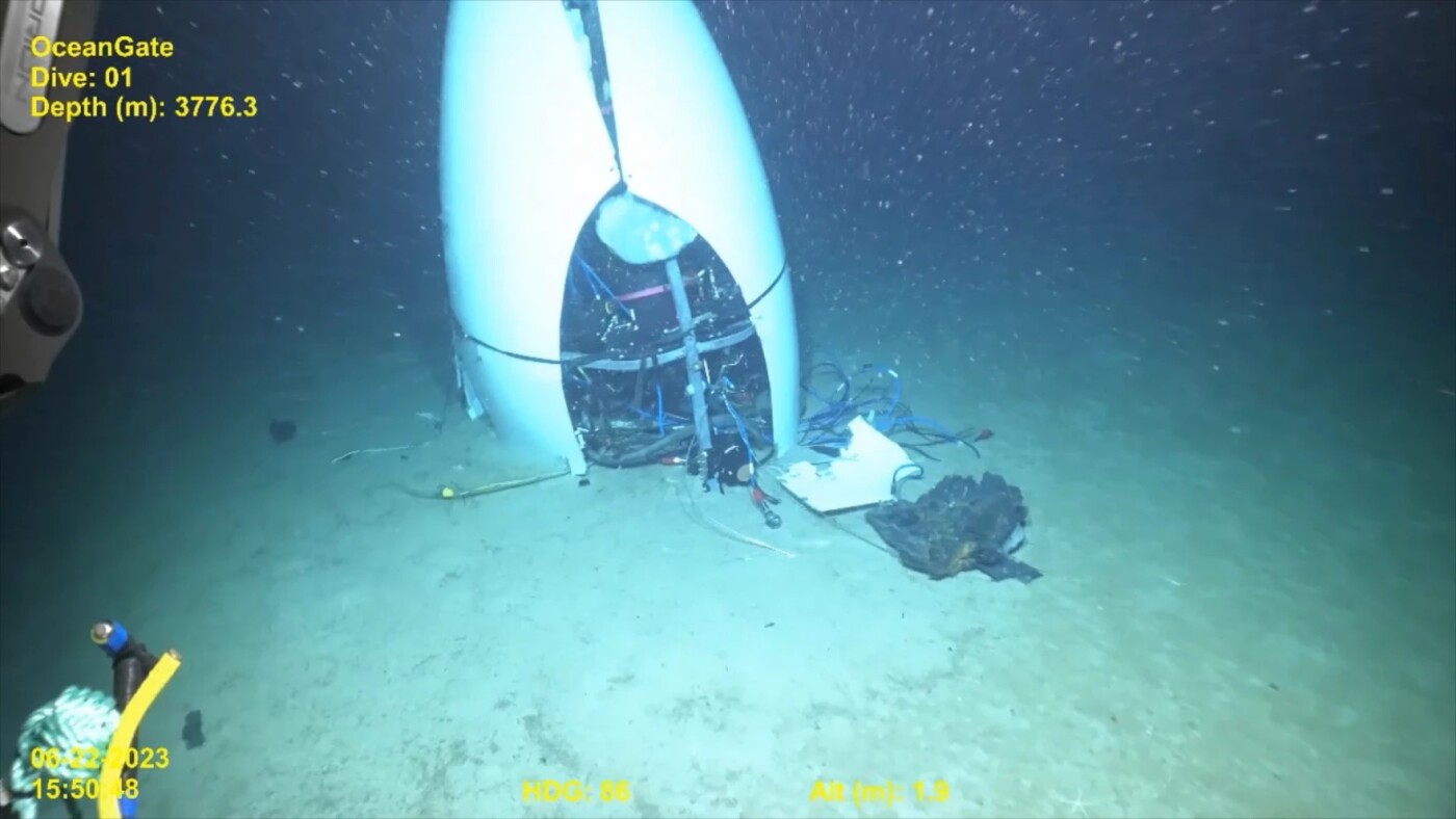Coast Guard says Titan submersible deaths were preventable : NPR