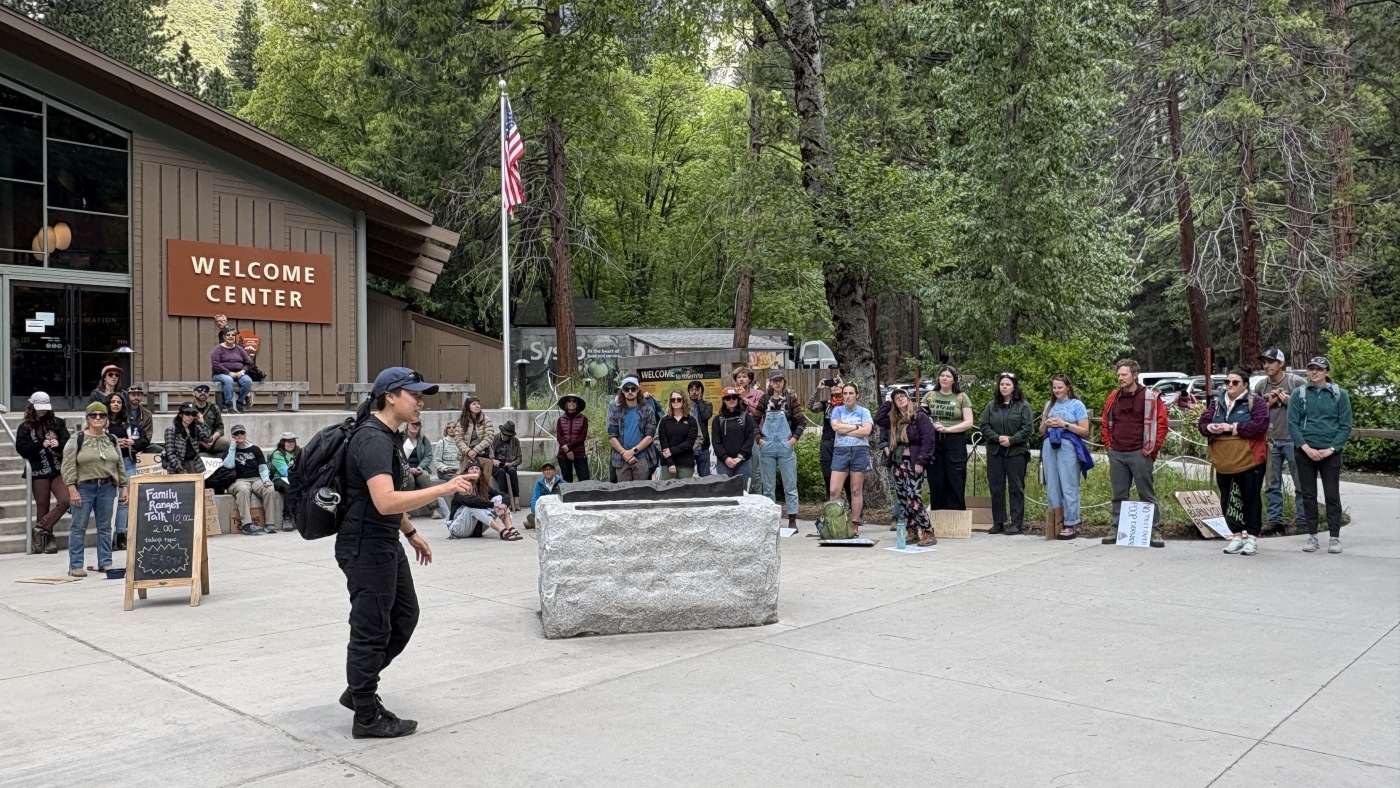 Yosemite employees worked for weeks with no pay before the government hired them : NPR