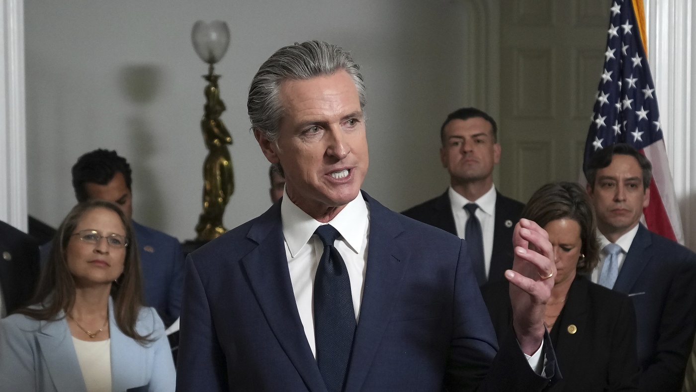 California Democrats release new congressional map : NPR