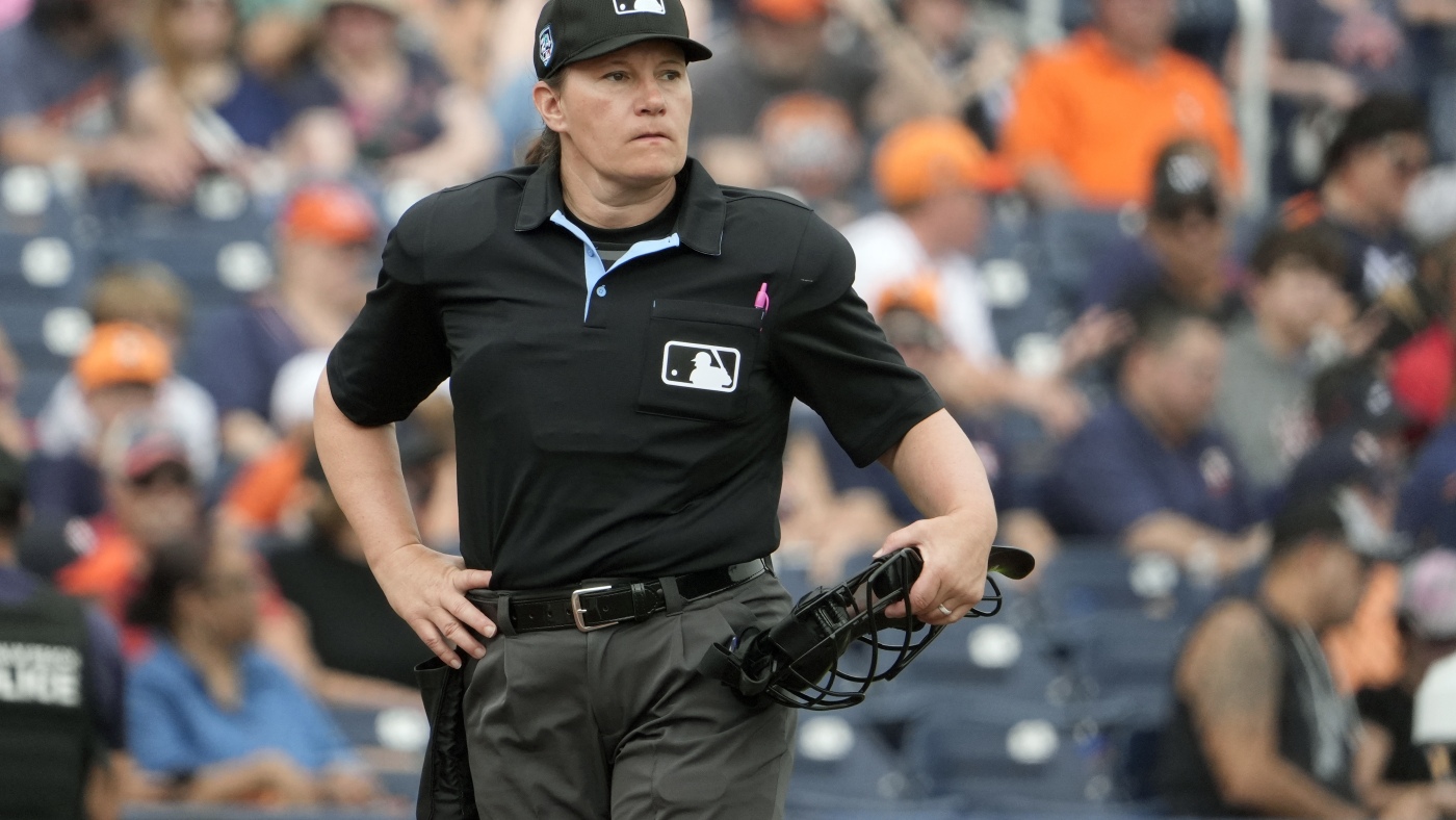 MLB's first female umpire to debut. Other women broke officiating barriers : NPR