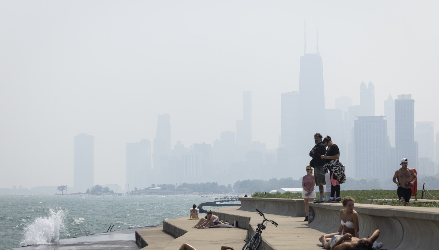 Chicago ranked No. 1 for worst air quality in the world Thursday