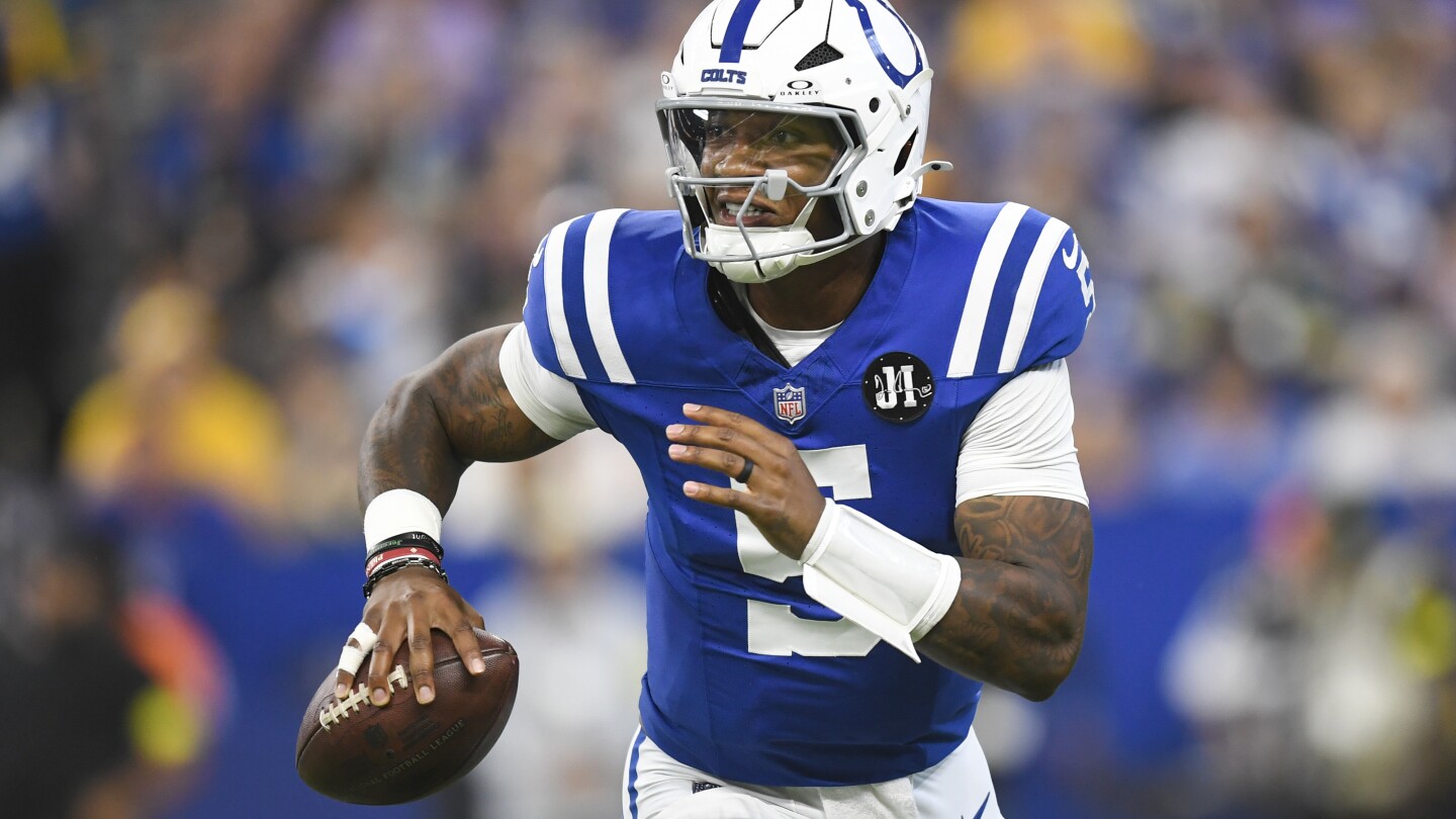 Anthony Richardson on losing Colts starting QB job: You have to respect the decision