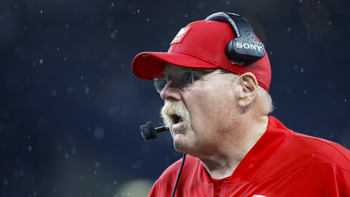 Report: A bullet was fired into Andy Reid's office in May 2024