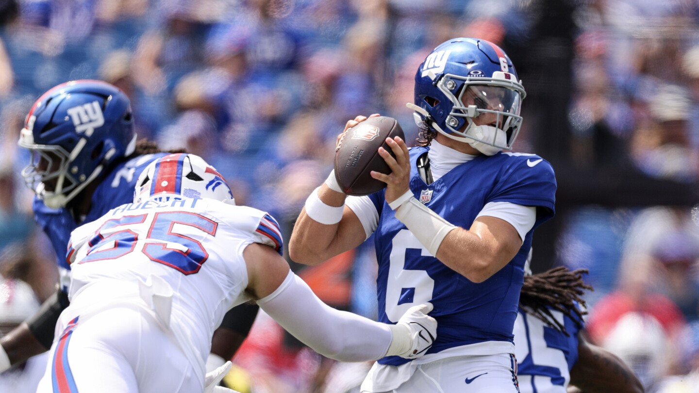 Jaxson Dart has solid preseason debut