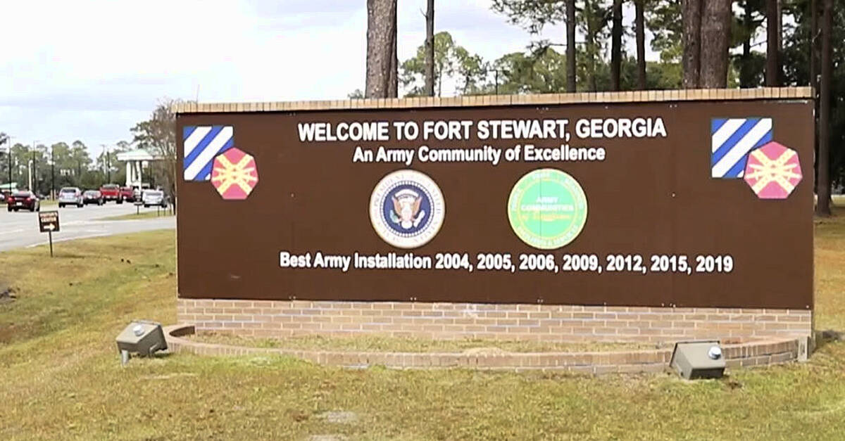 US Army sergeant shot five soldiers at Georgia’s Fort Stewart, official says
