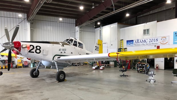 New Brunswick water bombers sent to help fight raging Newfoundland wildfires