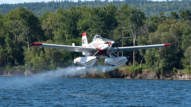 N.S. wildfire crews making progress, but Hurricane Erin could bring volatile winds