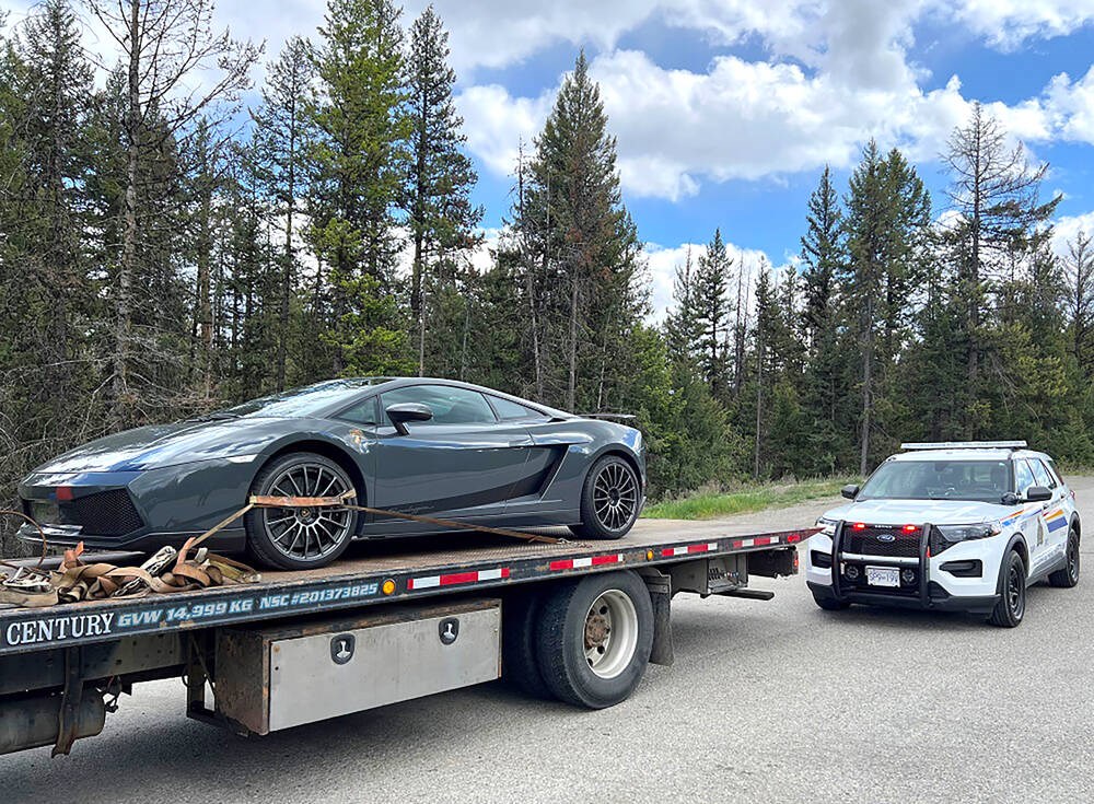 BC Crime: North Vancouver woman’s Lambo towed
