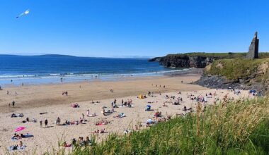 Young girl rescued from the sea at Ballybunion