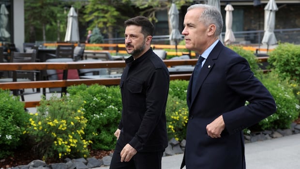 Carney and Zelenskyy speak ahead of Trump-Putin summit in Alaska