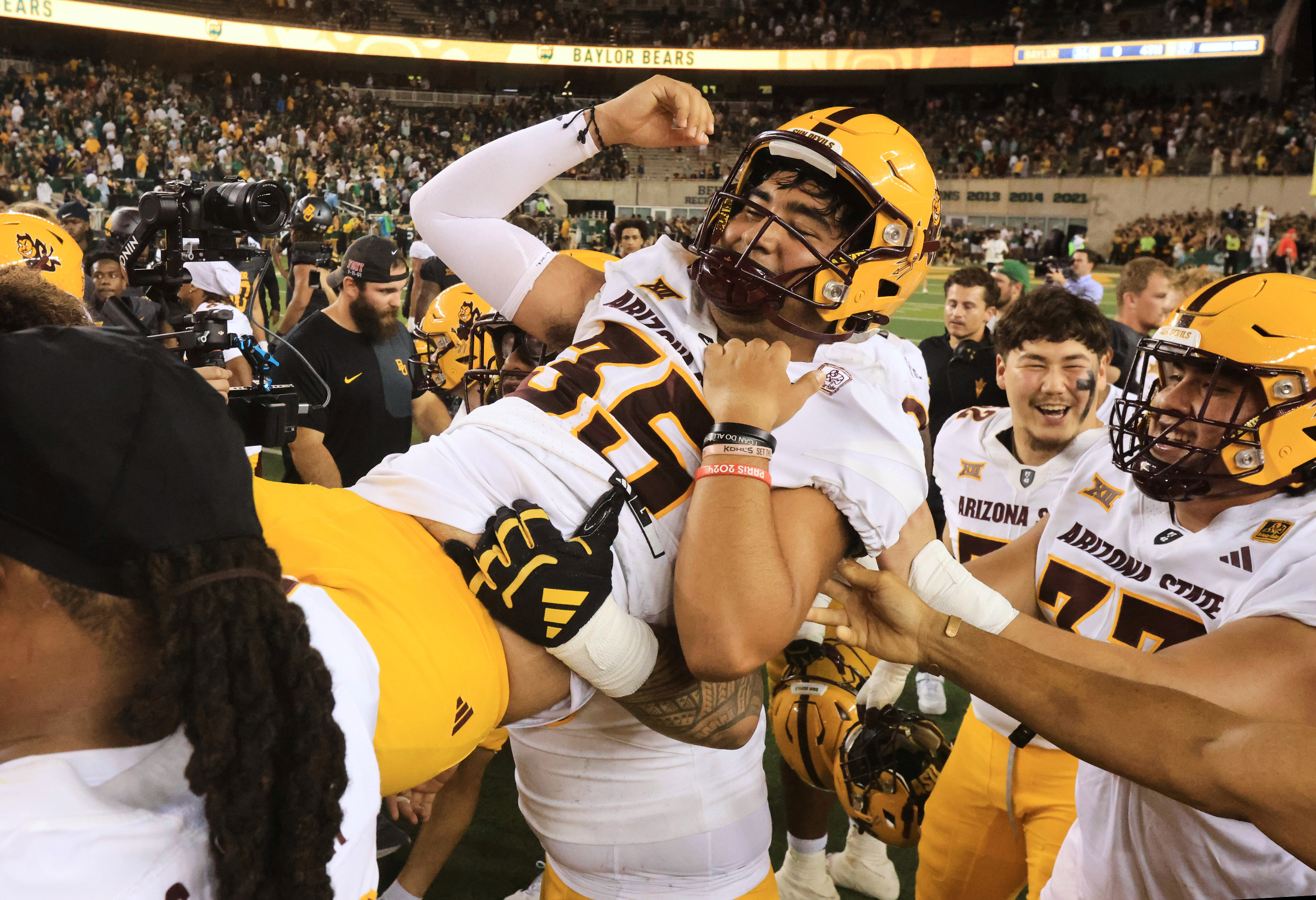 APTOPIX Arizona St Baylor Football