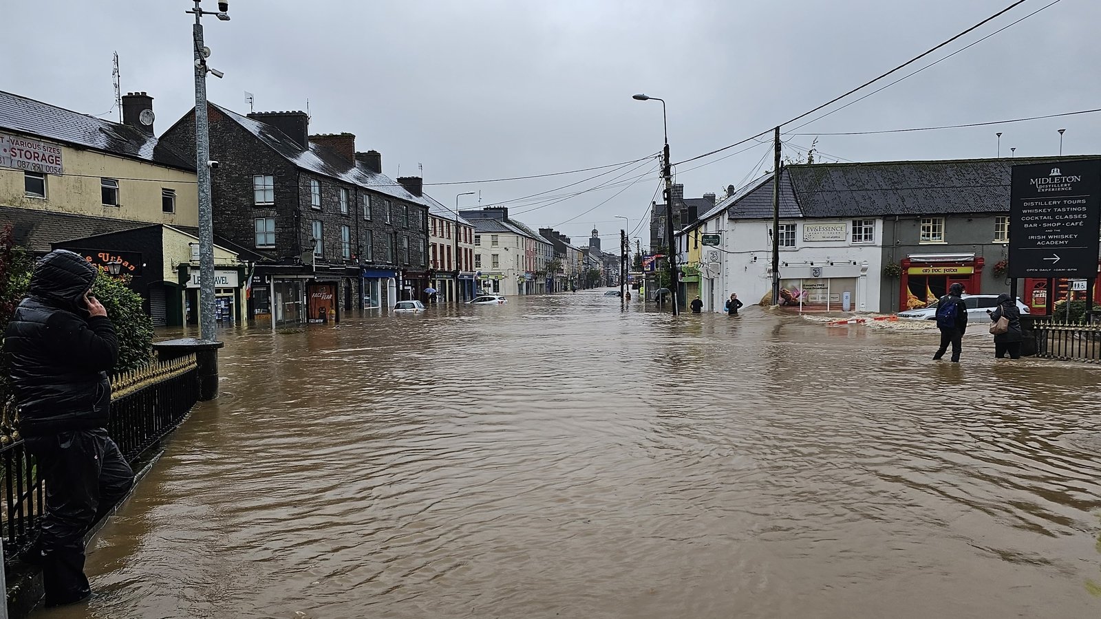 Homeowners protesting in Co Cork over flood damage