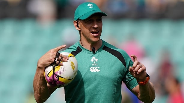 Ireland head coach Scott Bemand