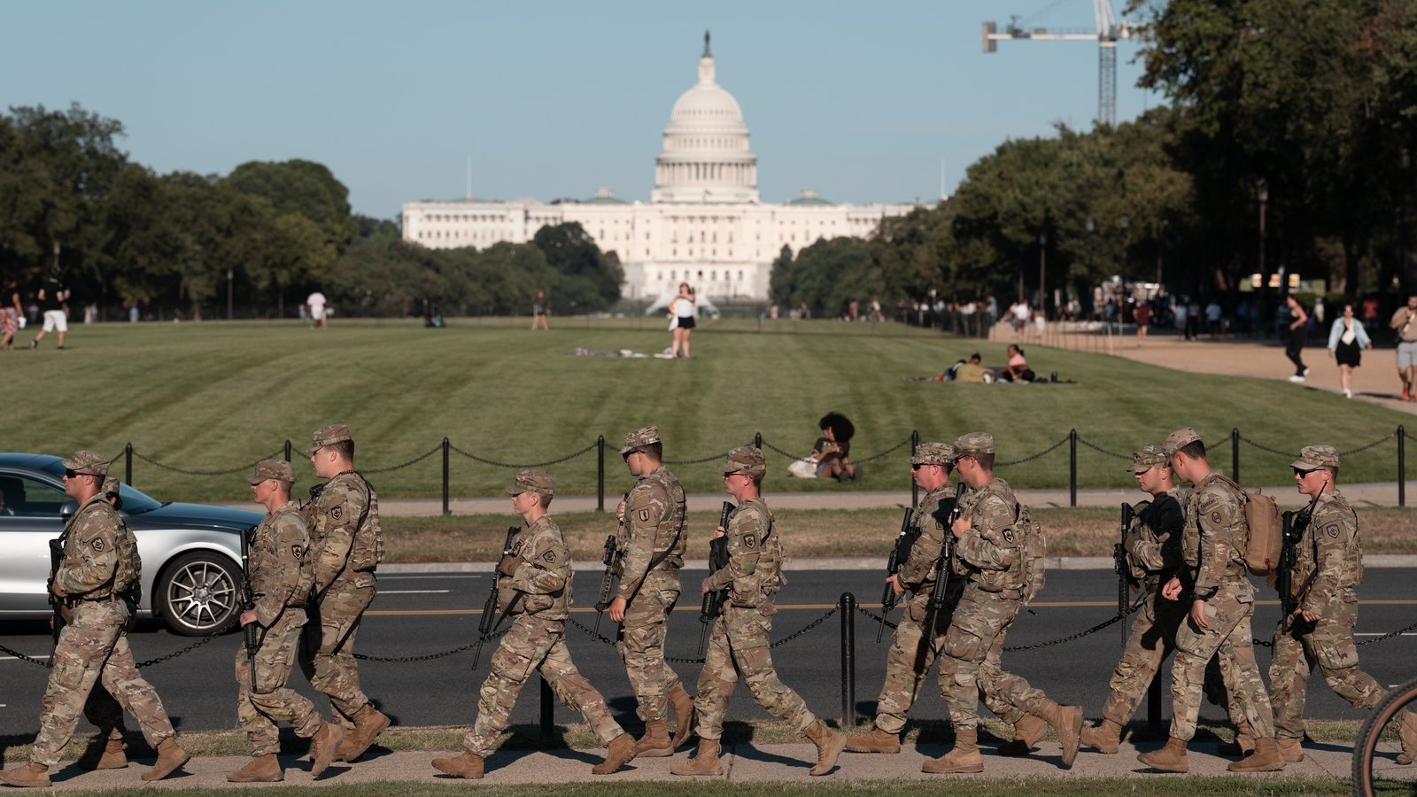 Crime numbers disputed as National Guard deployed to DC