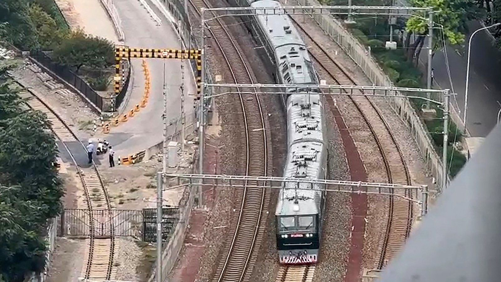 North Korea's Kim arrives in Beijing for military parade