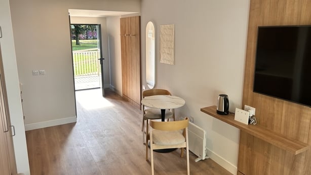 A picture of the interior of a modular home in Limerick