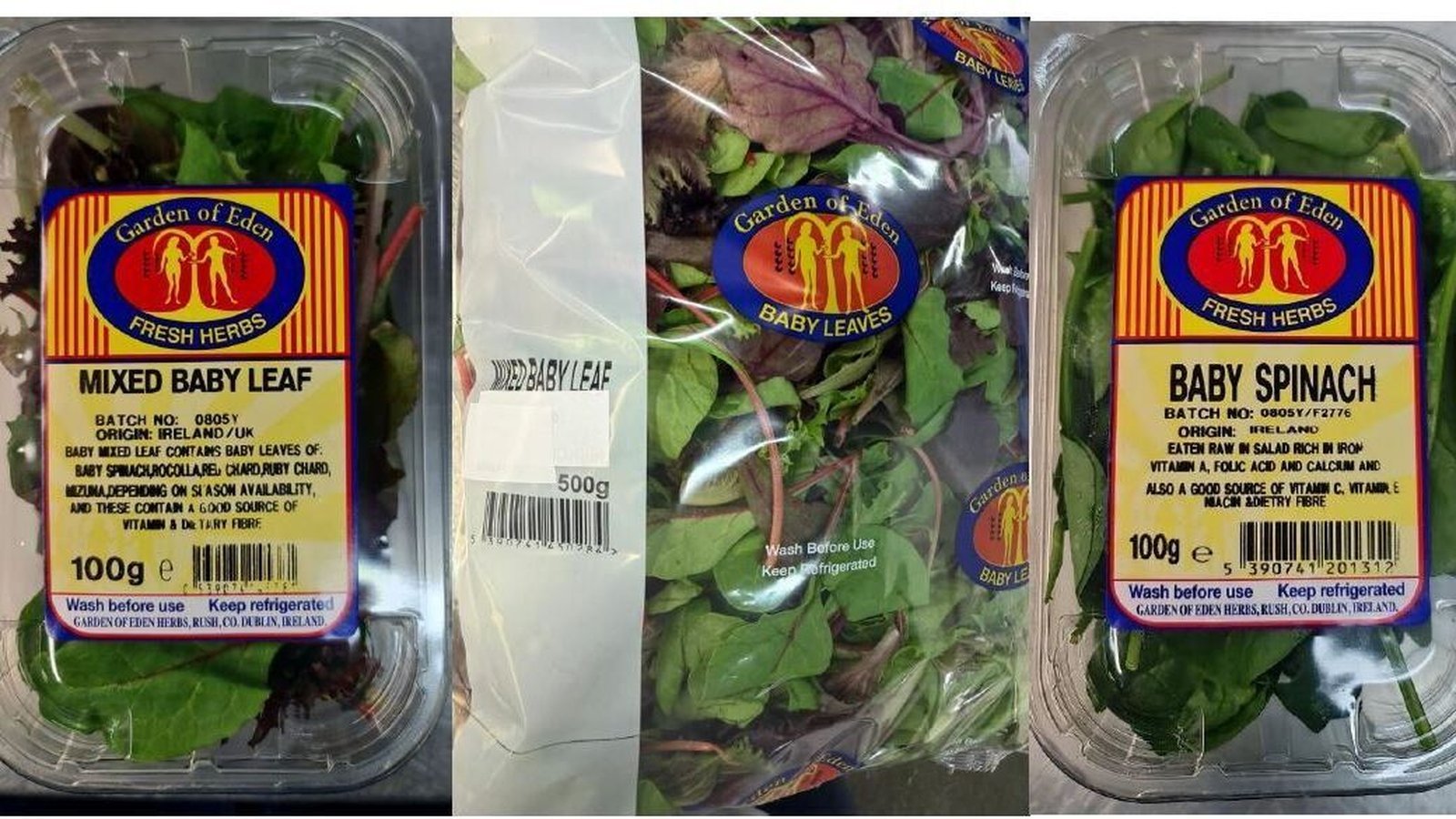 Products recalled over listeria concerns