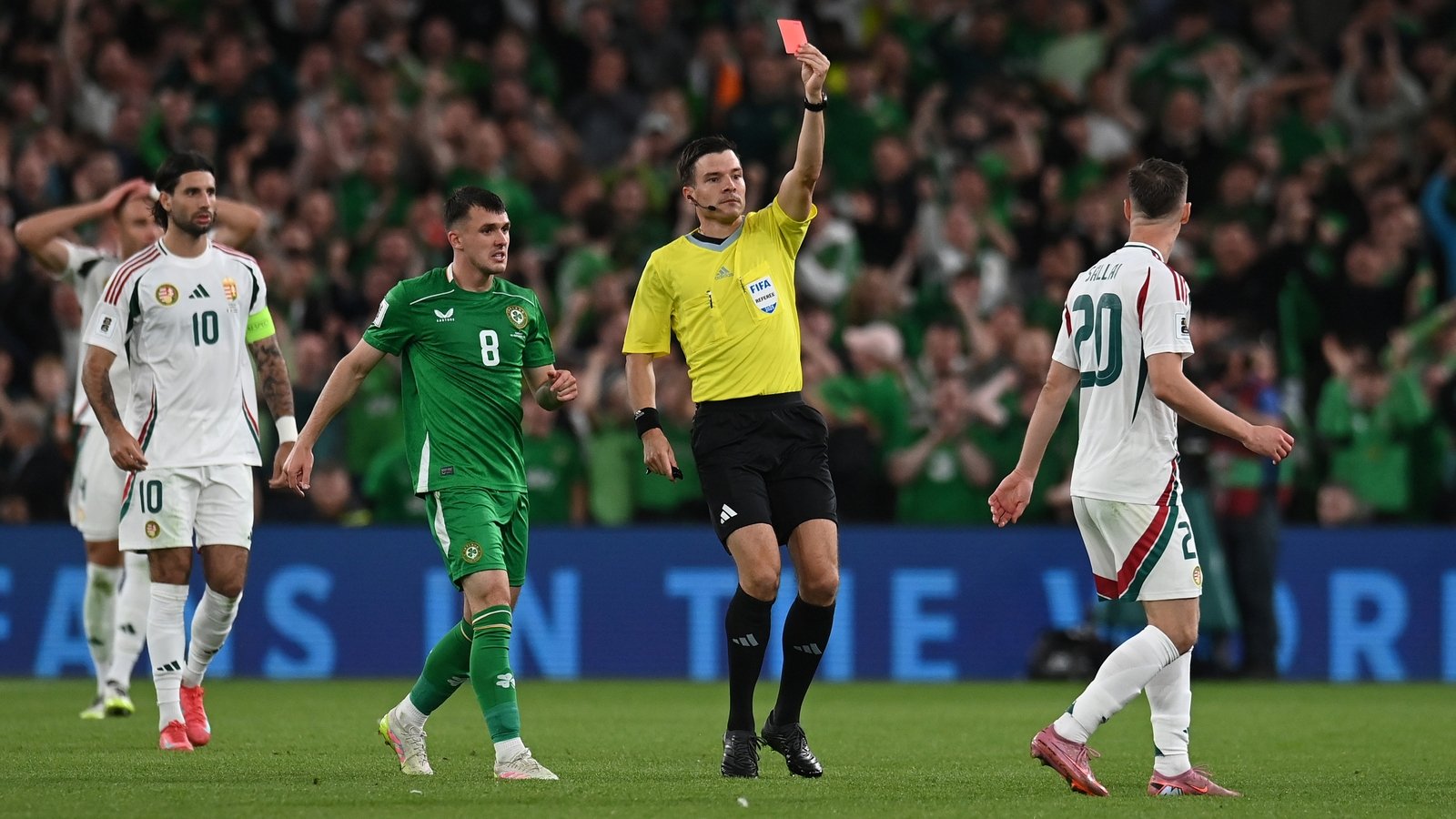 Hungary boss Rossi slams referee's performance
