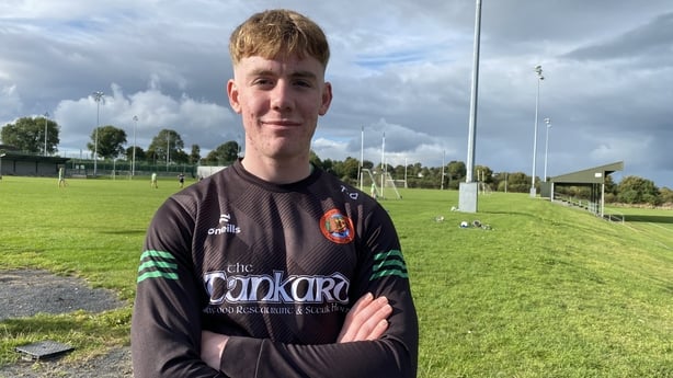 Tom Quilter, from Fenit Co Kerry, is pictured at a GAA pitch