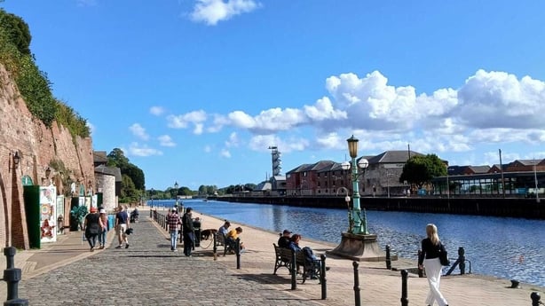 Exeter quay Pic Michael Glennon