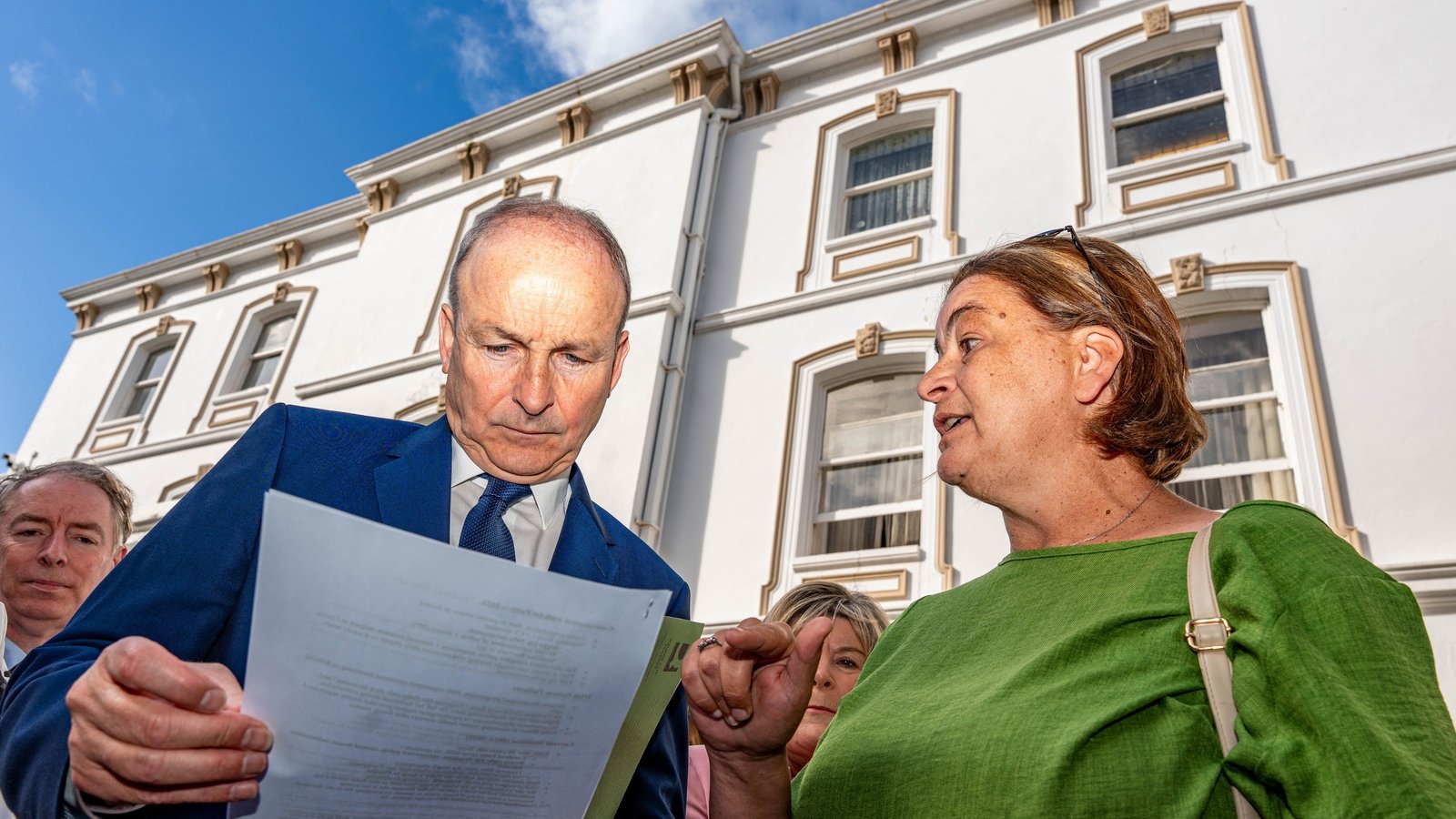 Mother confronts Martin over daughter's delayed surgery