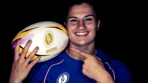 EXETER, ENGLAND - AUGUST 17: during the France Women's Rugby World Cup 2025 portrait session at Woodbury Park on August 17, 2025 in Exeter, England. (Photo by Harry Murphy - World Rugby/World Rugby via Getty Images)