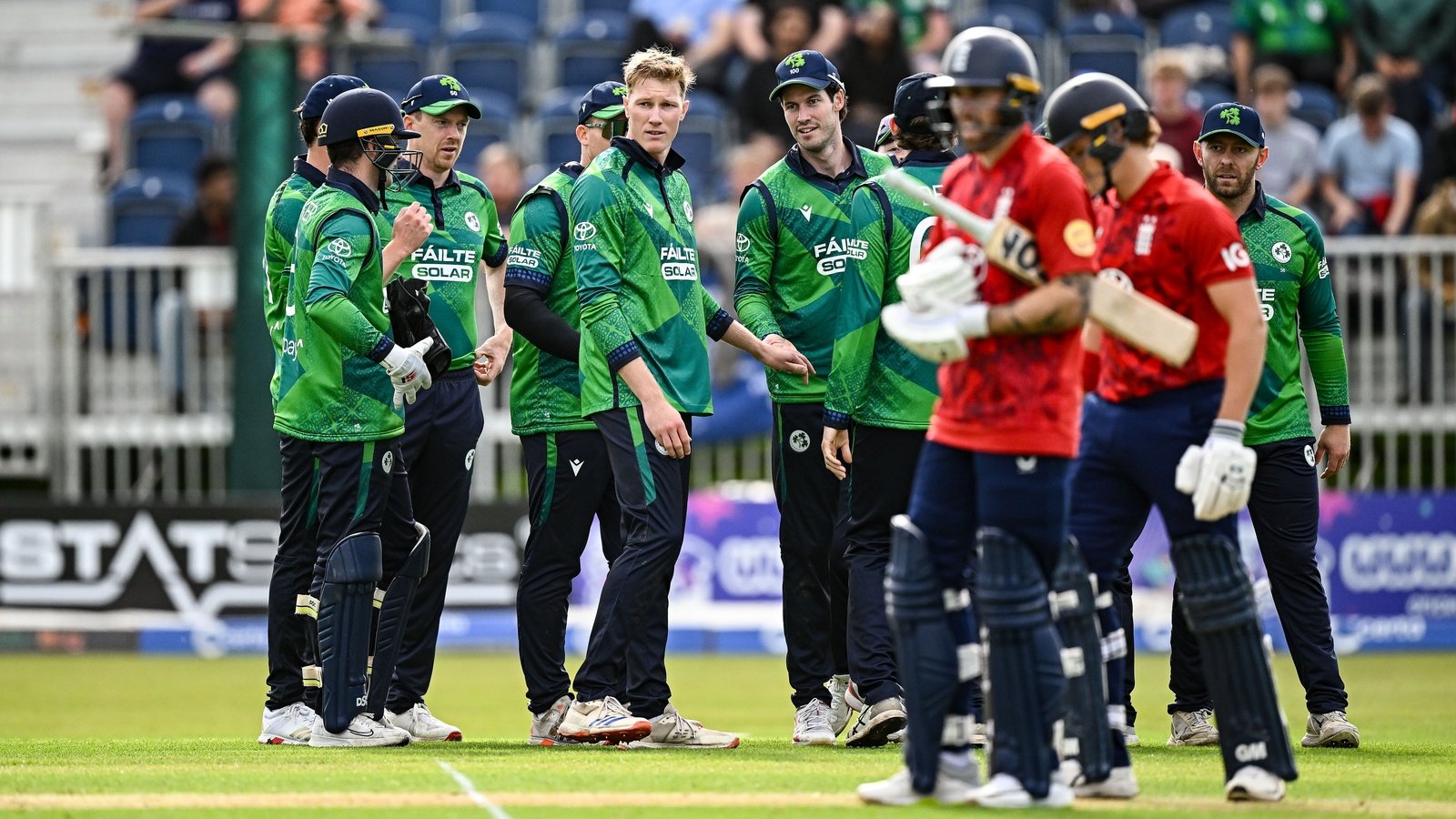 Ireland go down fighting in opening T20 against England