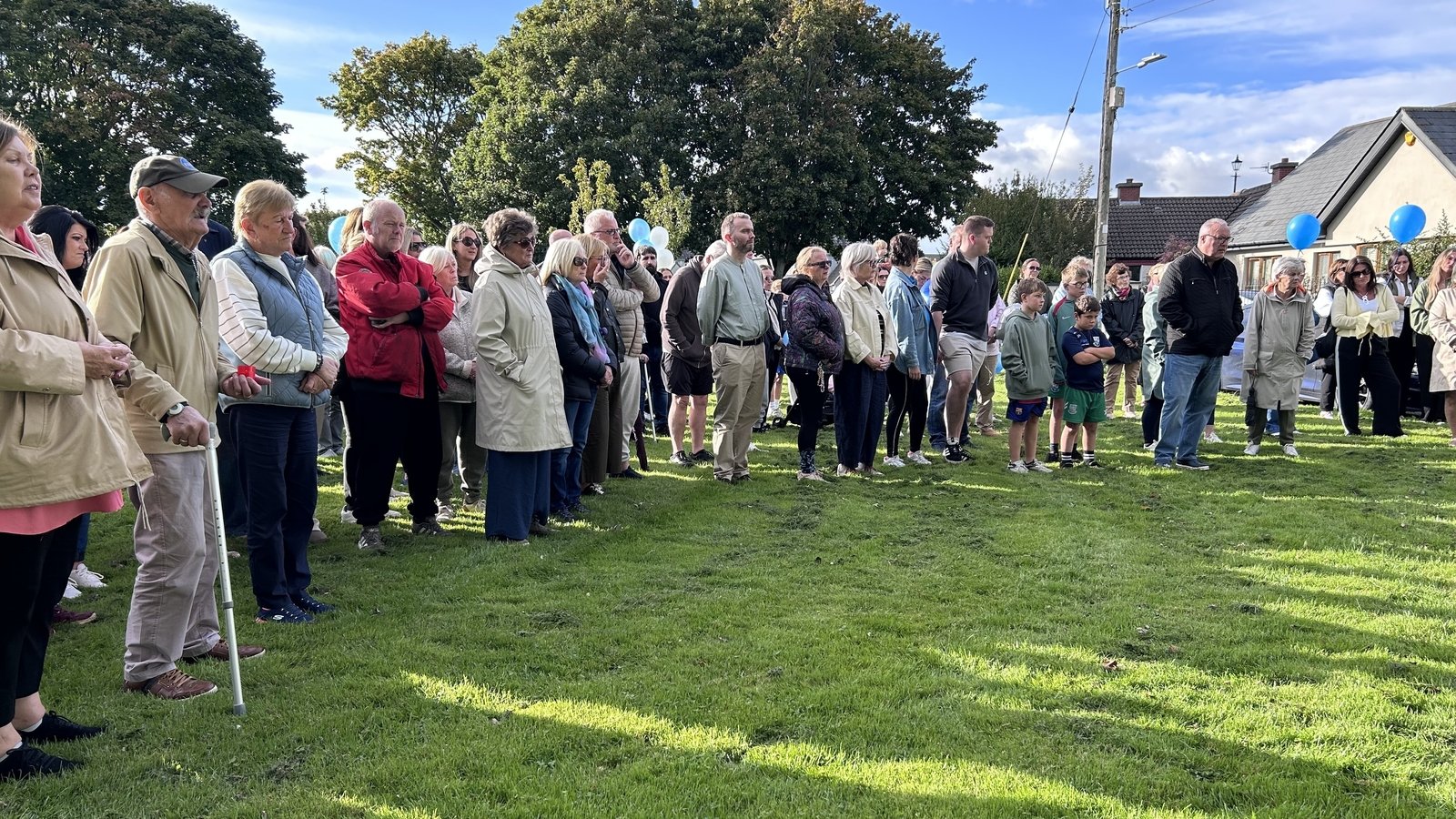 Locals gather in Donabate to remember Daniel Aruebose
