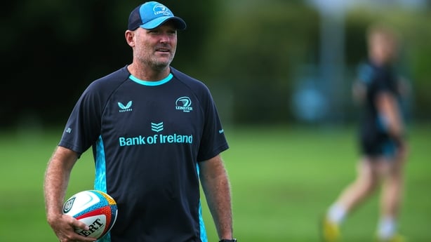 22 September 2025; Senior coach Jacques Nienaber during a Leinster rugby squad training session at SACS High School in Newlands, Cape Town, South Africa. Photo by Shaun Roy/Sportsfile
