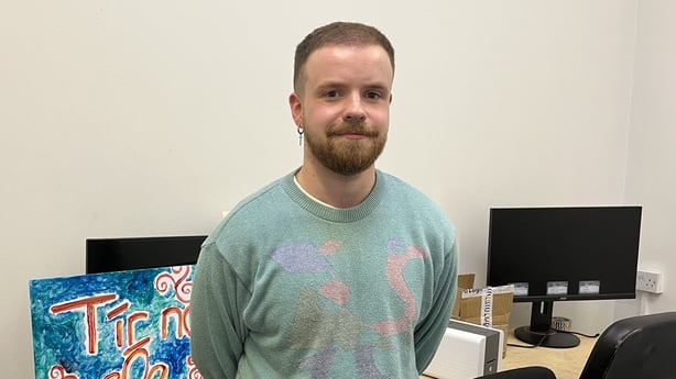 Vincent who is learning irish