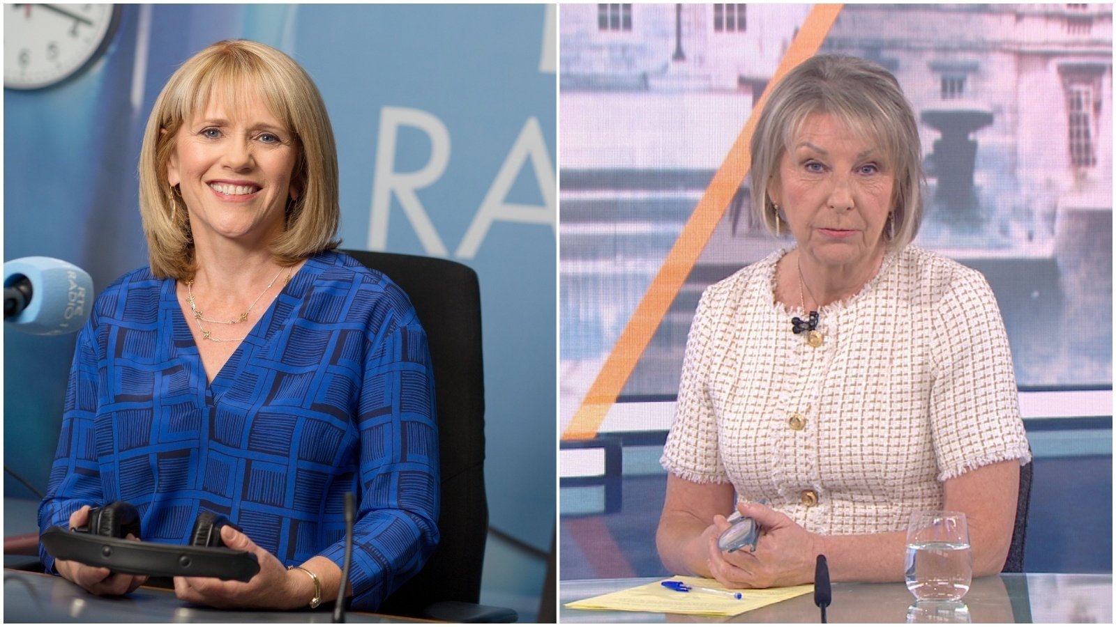 Mary Wilson and Áine Lawlor sign off from Morning Ireland