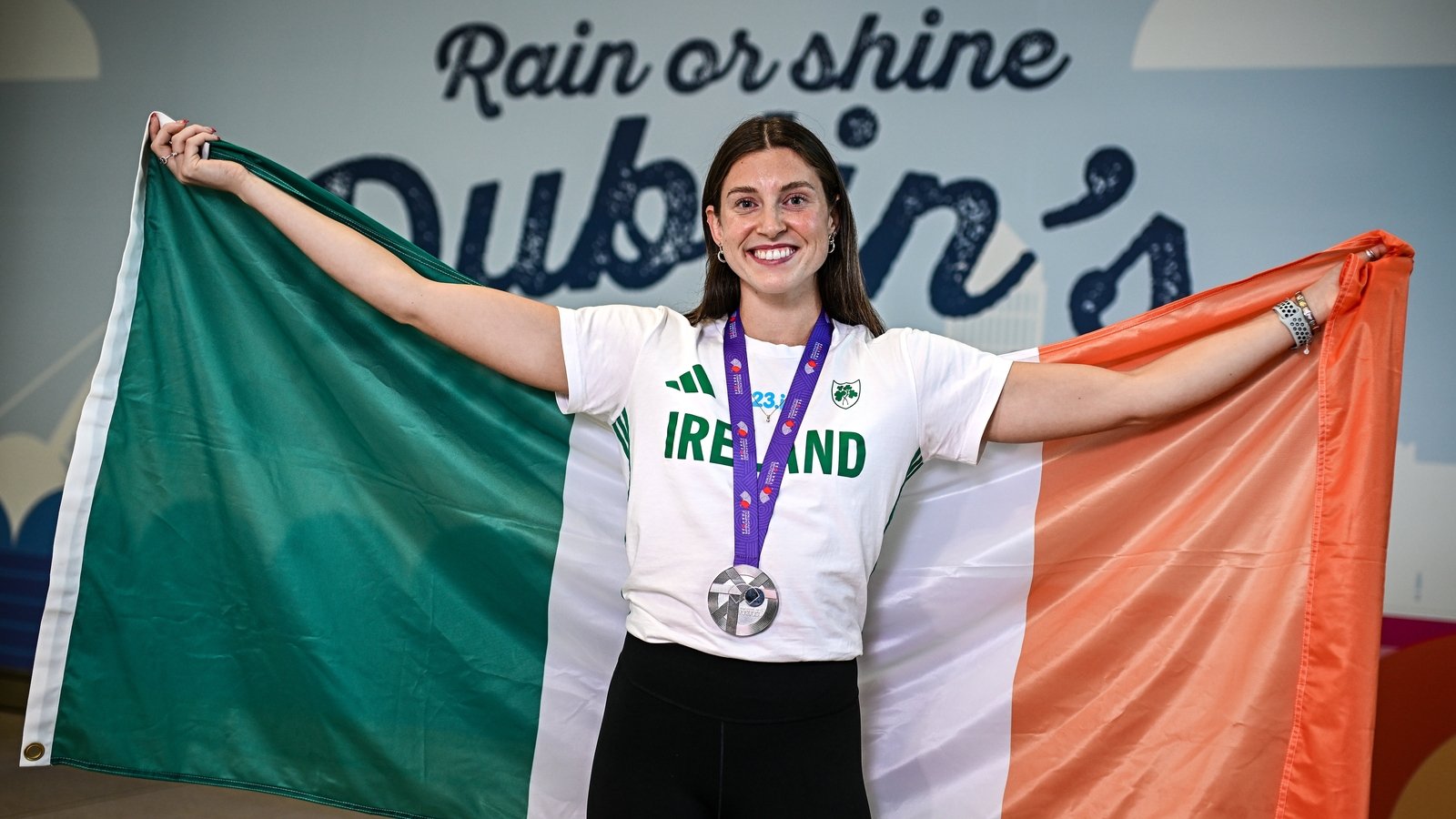 Kate O'Connor returns home after historic World silver