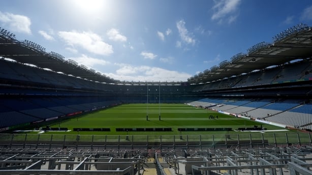 A general view of Croke Park stadium in Dublin