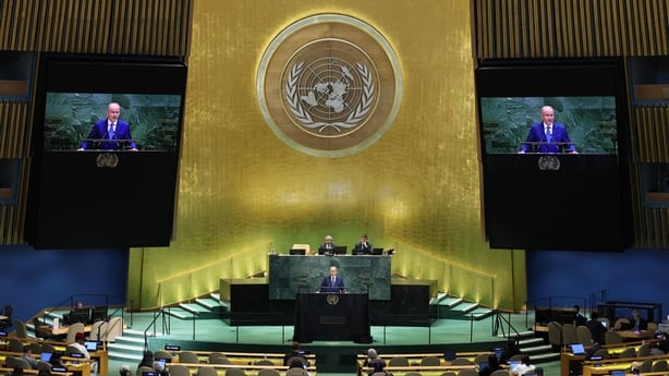 Taoiseach Micheál Martin's speech to the United Nations General Assembly