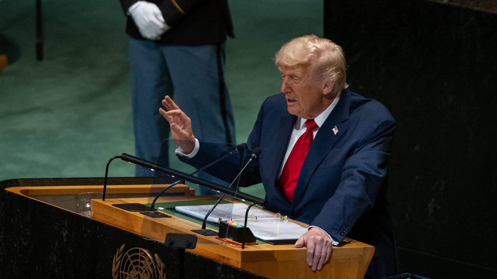 Climate Week goes on as Trump blasts 'con job'