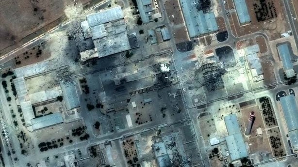 Damage to a nuclear facility in Iran 