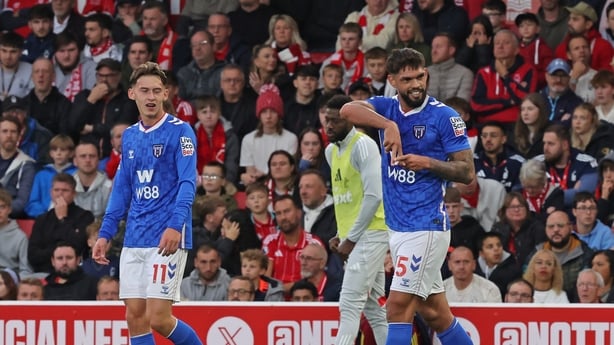 NOTTINGHAM, ENGLAND - SEPTEMBER 27: Omar Alderete of Sunderland celebrates after he scores the opening goal during he Premier League match between Nottingham Forest and Sunderland at City Ground on September 27, 2025 in Nottingham, United Kingdom. (Photo by Ian Horrocks/Sunderland AFC via Getty Imag