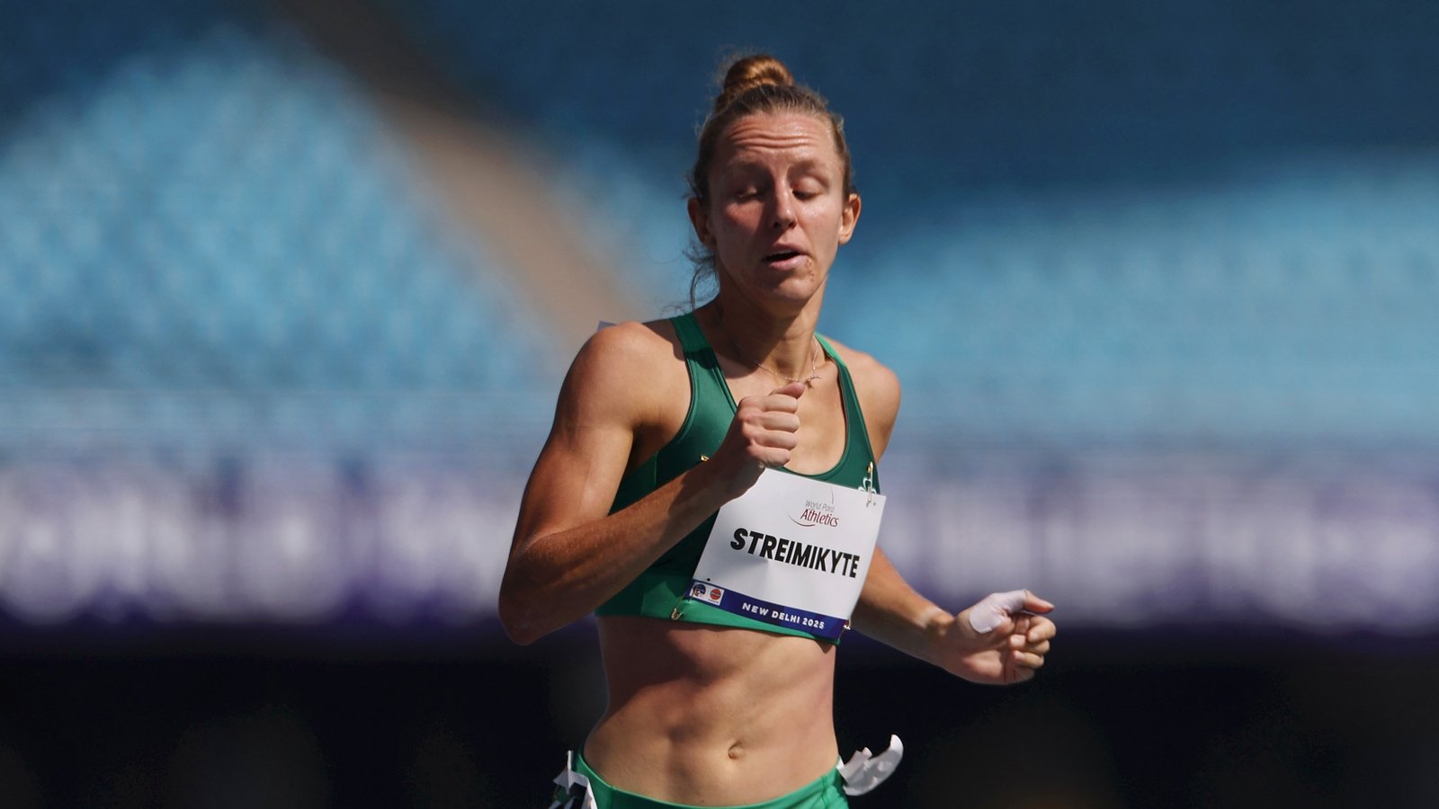 Streimikyte claims first World medal with golden run