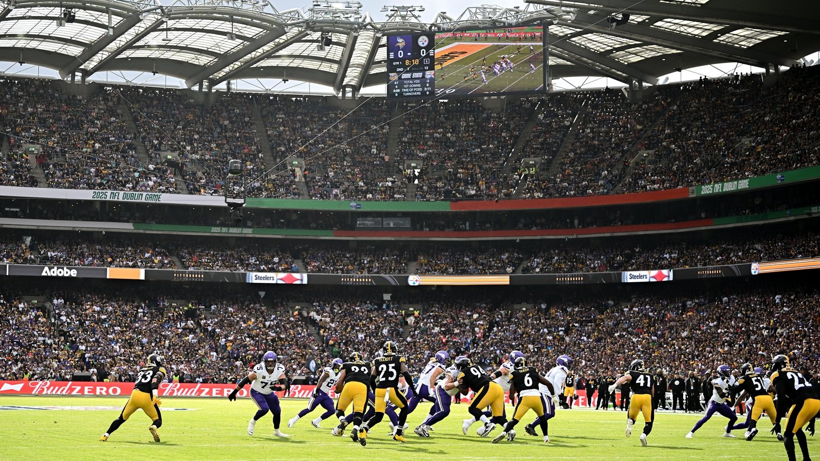 Steelers hold off Vikings in first NFL clash at Croker