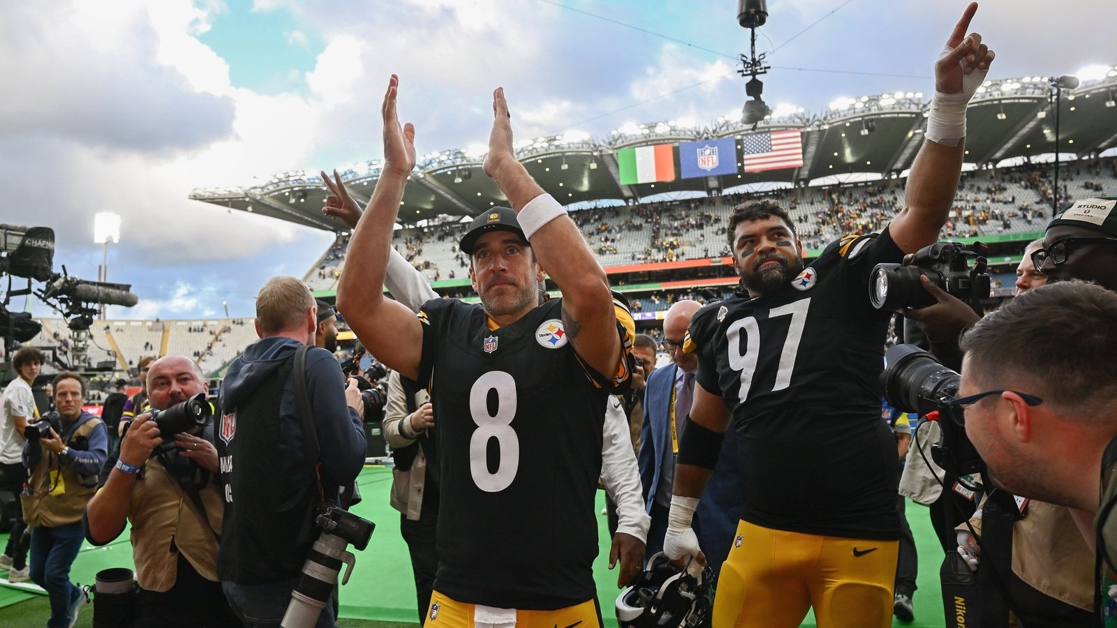 Towels, tunes and touchdowns as NFL hits Croke Park